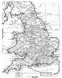 Portland Our Home Map of England